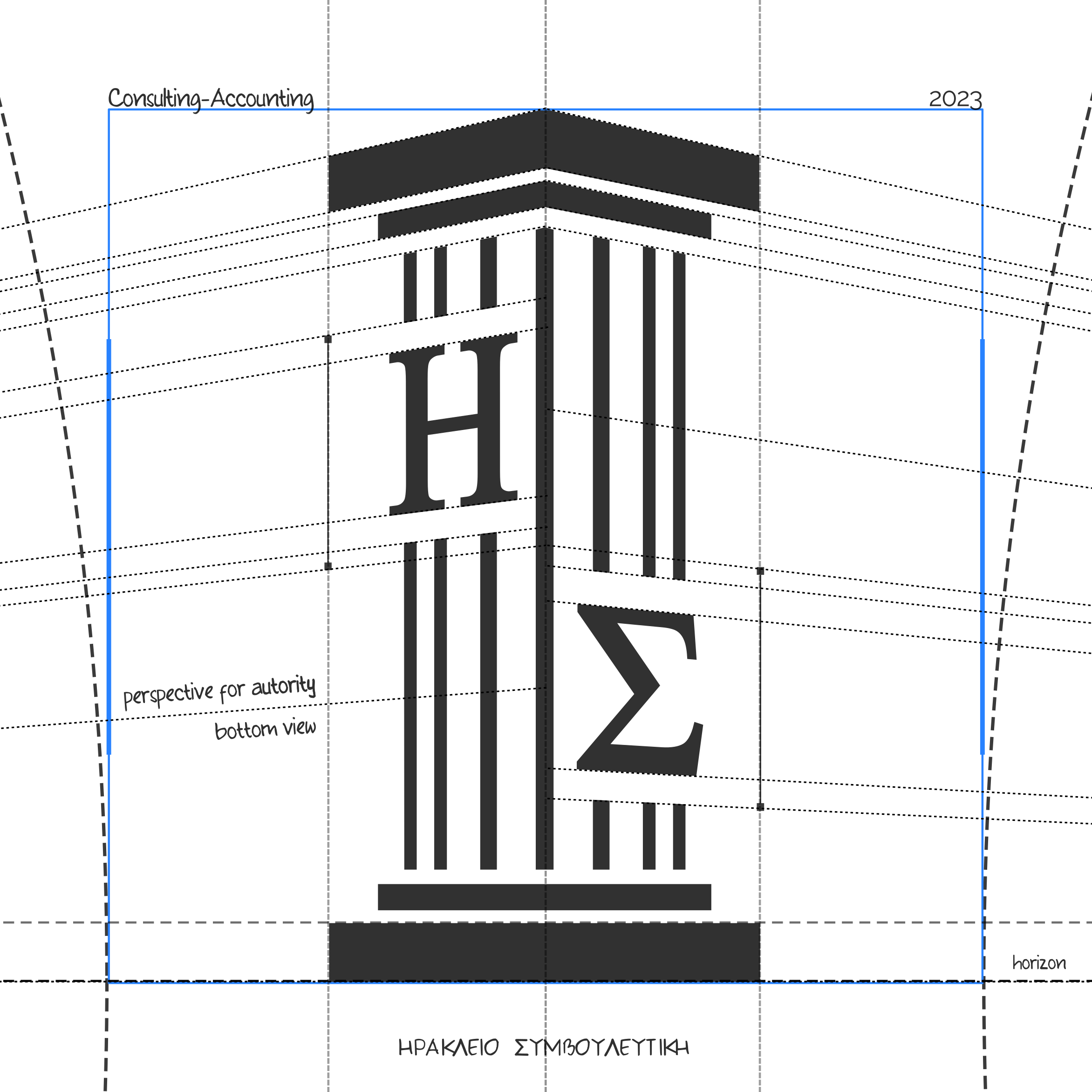 Heraklion Simvouleutiki Icon -Designed by Lily's Box Creative