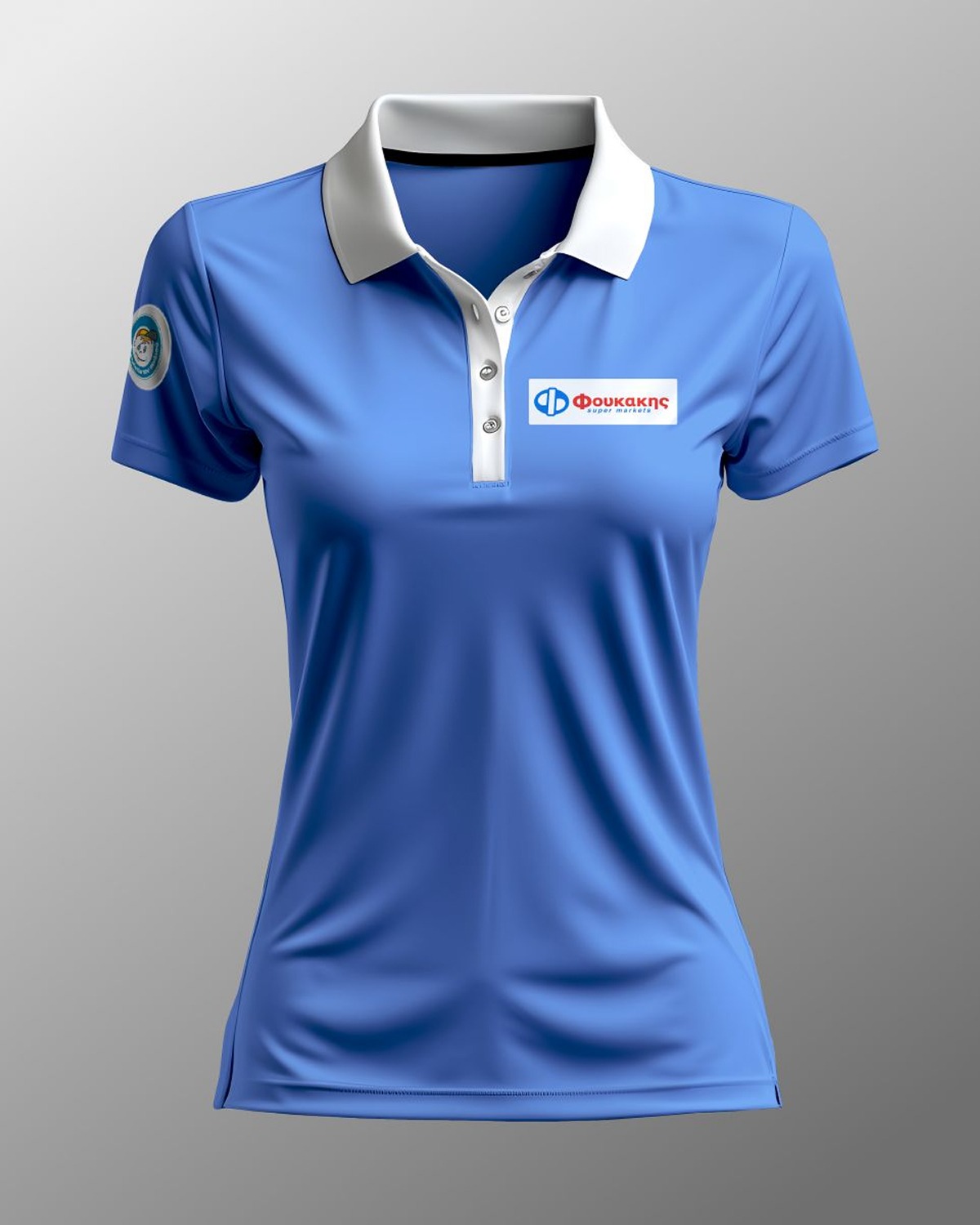 Foukakis Markets - Branded T-Shirt Mockup - Template by Lily's Box Creative